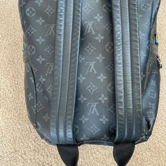 Authentic Louis Vuitton black backpack - Picture 2 of 5